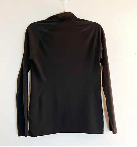 Patagonia  Women's Capilene Thermal Weight Zip-Neck in Black Sz S EUC