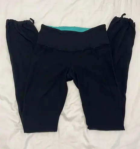 Lululemon Black Reversible Yoga Pants