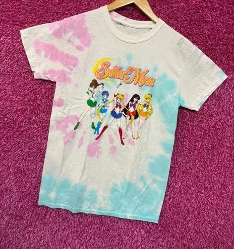 Sailor Moon Sailor Scouts Anime Series Womens Tie Dye S