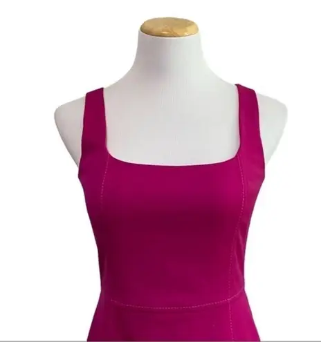 Armani Collezioni Magenta Pink Sheeth Cocktail Office Knee length Dress sz 8