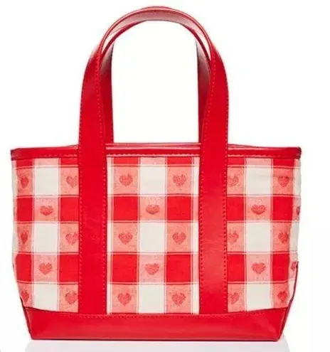 Stoney Clover Lane NWT Amore Mini Tote Bloomingdale's Exclusive Italian Plaid