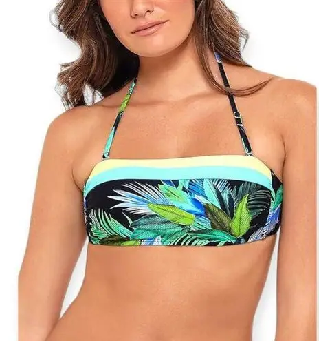Salt + Cove | NWT | Juniors Size Large | Tropic Glo Bandeau Bikini Swim Top Black