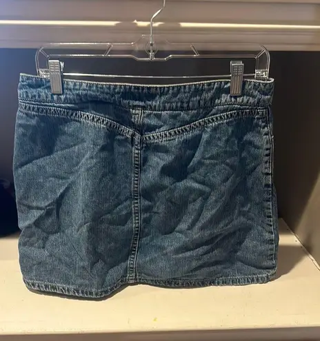 jean skirt Size 12