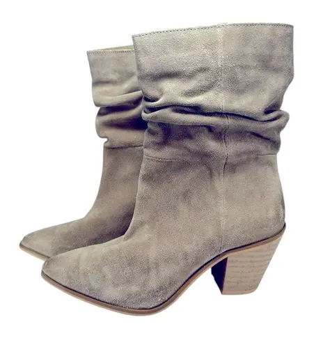Matisse Dagget Taupe Suede Leather Boot Women's Size 9