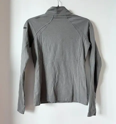 Spyder Women's Free Style Quarter-Zip Pullover Stone Gray Size S