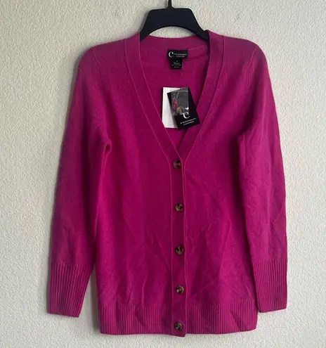 C by Bloomingdale's Cashmere Grandfather V