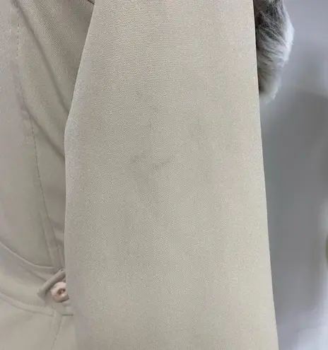 Vintage Faux Fur Trench Coat 16