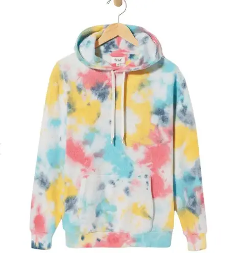 Feat Unisex Pastel Pebble BlanketBlend Hoodie size Small