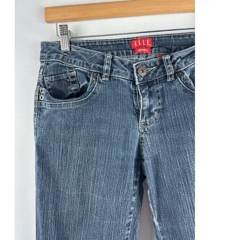 Elle Monaco Womens Bootcut Jeans Size 4 Blue Denim