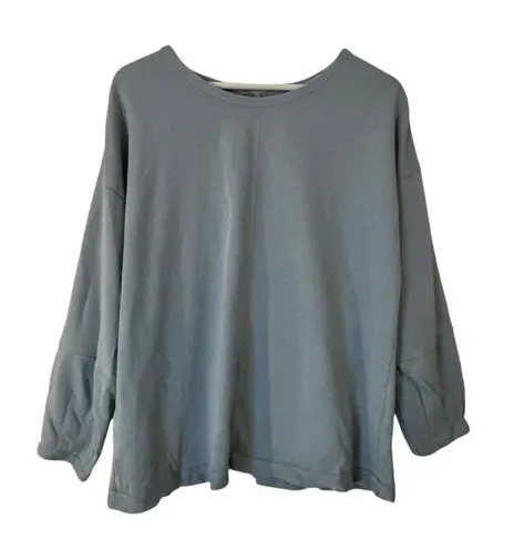 Habitat Clothes to live in blue seamed blouse small