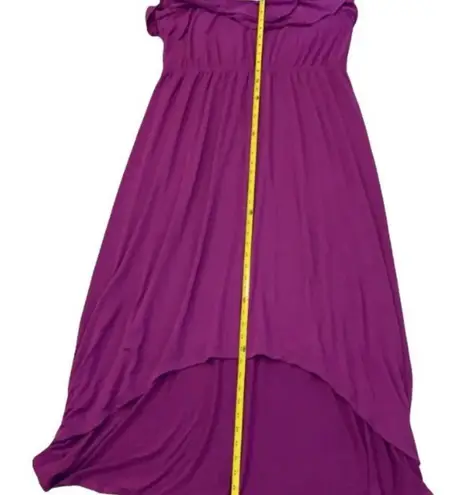 Pure Energy Purple Spaghetti Strap Maxi Dress