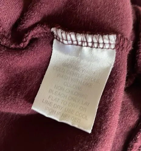 Coolest Vintage Purple Oversized Velour Zip Up Hoodie Size M