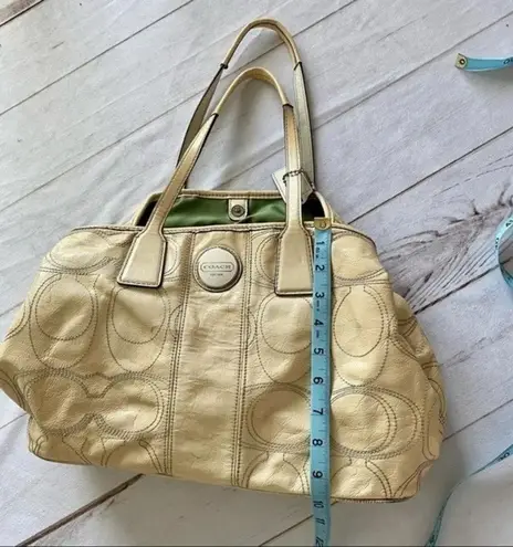 Coach  Patent Leather Carryall Tote Handbag F15658