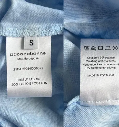 Paco Rabanne spellout Lose Yourself slogan T Shirt Tie