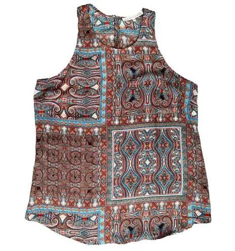 Violet+Claire  Multicolor Printed Tank Top, M