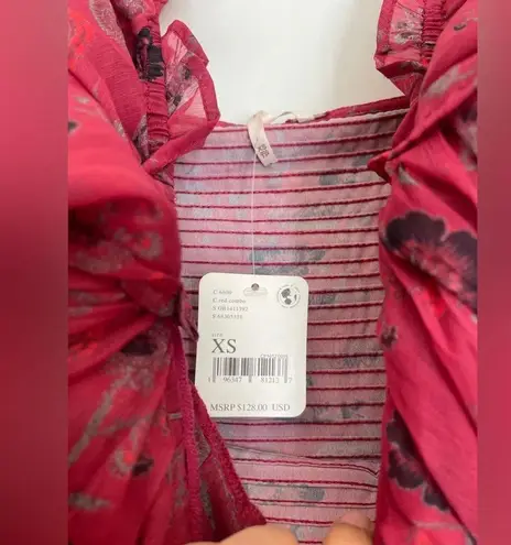 Free People NWOT  Brunch Date Bodysuit