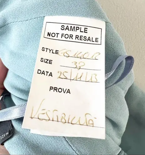 Duck Egg Blue And Wheat Yellow Strapless Palazzo Pants Jumpsuit