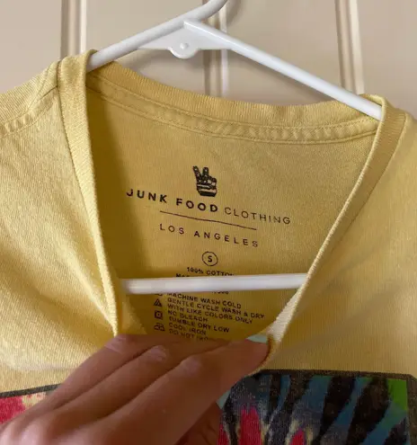 Yellow Graphic Tee