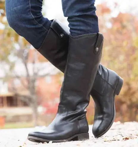 Frye 7 Melissa 2 Button Boots Black Leather 70 73 Off Retail From Heidi