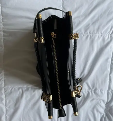 Structured Black Purse