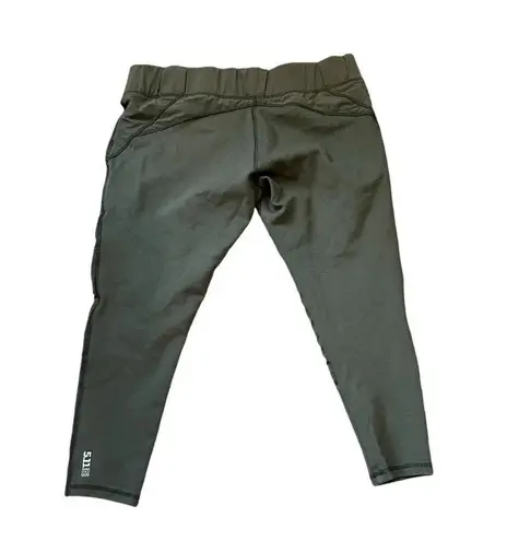 5.11 Tactical Women’s Raven Range Cropped Leggings in Olive Green Size XL