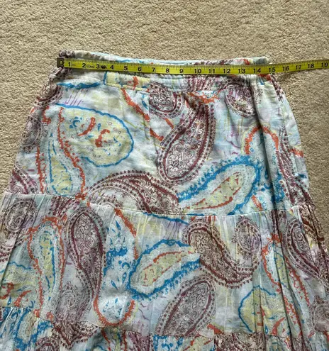Handmade Woman’s Multicolored Skirt, Sz M/L (see measurements)