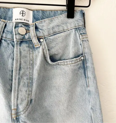 ANINE BING Sonya Jean Destructed Classic Blue | 23