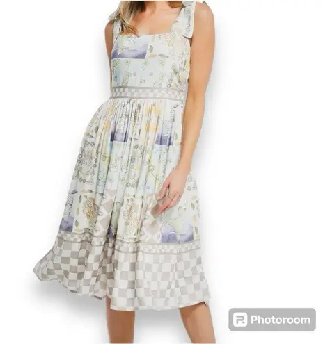 Her Universe Studio Ghibli My Neighbor Totoro Mosaic Midi Dress (Medium)