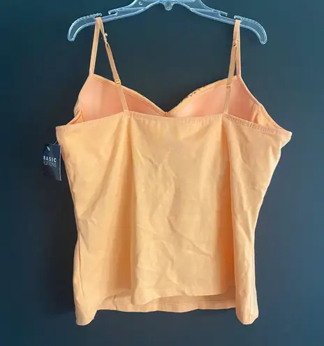 basic editions Tank Top With Built In Bra