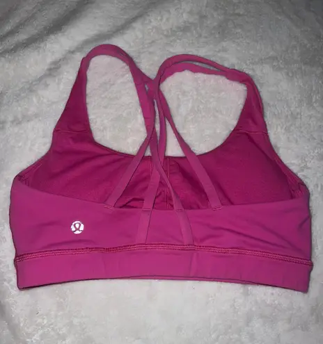 Lululemon Energy Bra Sonic Pink