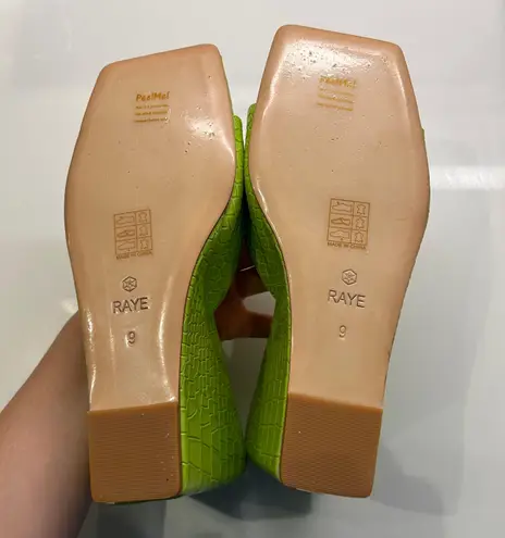 Raye Nancy Heel Lime Green