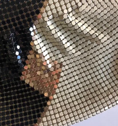 Vintage Black, Gold, and Cream Purse