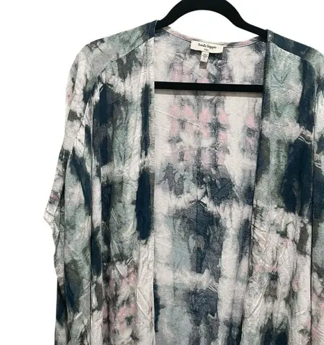 Haute Hippie Tribe Tie Dye Kimono Duster Multicolor Women’s Size Large