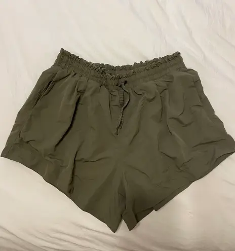 Target Women's High-Rise Shorts 4.25" - All in Motion™ Moss Green XL