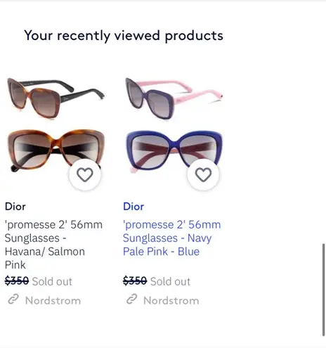 Christian Dior Promesse2 Sunglasses