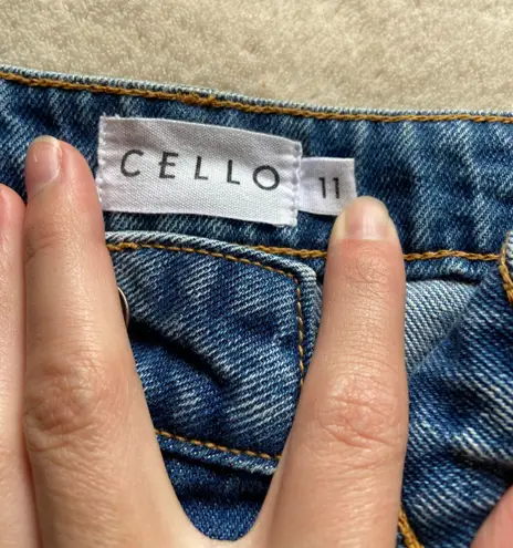 Cello Jeans Super Ripped Mom Jeans 