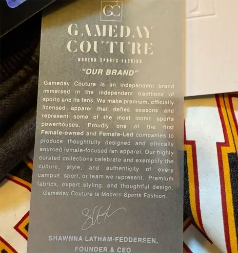 Gameday Couture Detroit Lions Women's 2XL Gray Oversized Crewneck Sweatshirt Size XXL