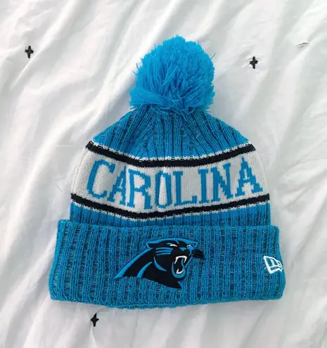 NFL Carolina Panthers Pom Pom Beanie