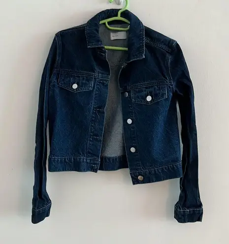 NWOT Baldwin dark wash denim Sonic Jacket Size XS