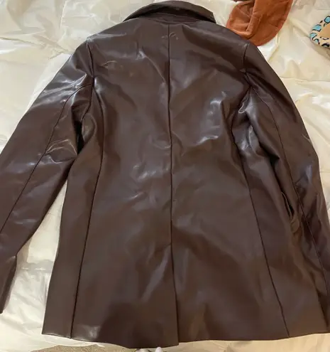 Stoosh Leather Blazer