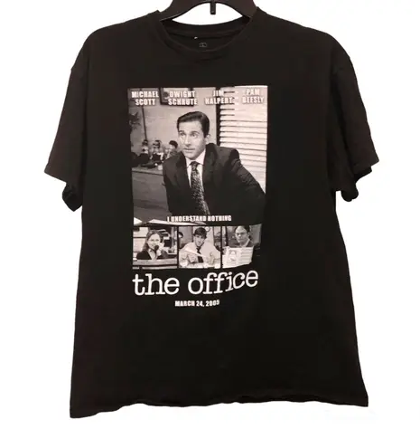 Ripple Junction The Office 2005 I Understand Nothing Shirt Black Large