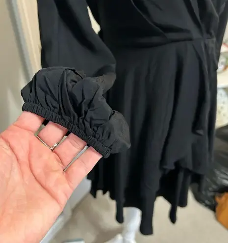 Amazon NWT Flowy Black Mini Dress