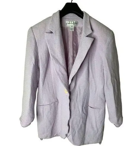 Christian Dior  blazer jacket lavender women’s size 16