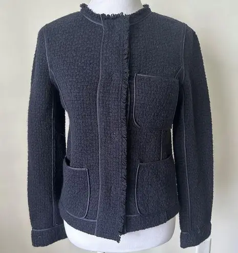 Vince . Wool Tweed Blazer 6