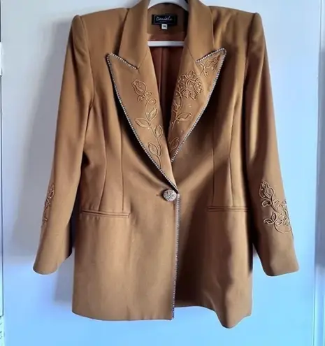 VINTAGE mustard yellow blazer—ERAS tour‎ outfit Taylor Swift Size 14