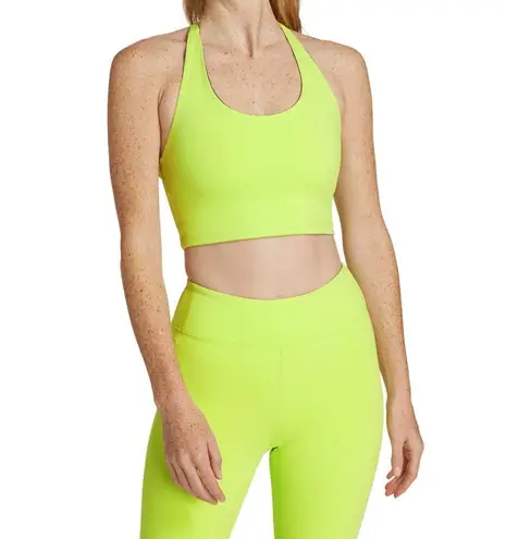 Koral Dakota Lime Blackout Sports Bra Womens Citrina Small