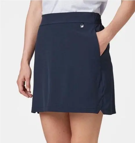 Helly Hansen Athletic Skirt Women’s Size Small Navy Pockets Stretch Waist