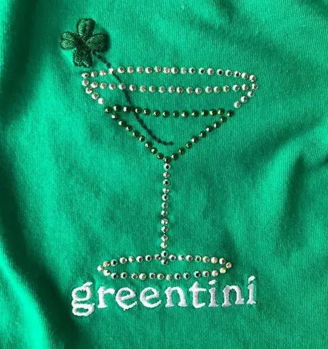Mac & Belle Greentini Top Martini Clover Party Size L