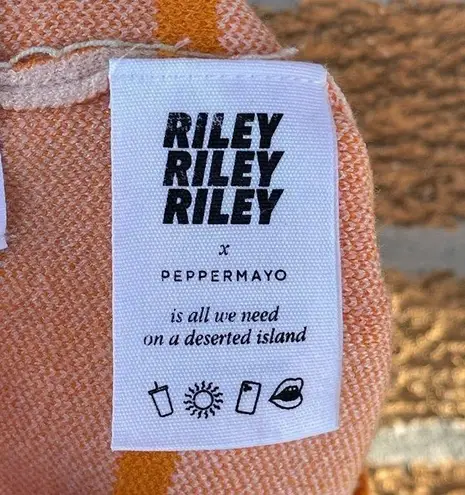 Peppermayo Riley Hubatka x  - Town Tour Knit Shorts - Melon Stripe XS/S - Image 6