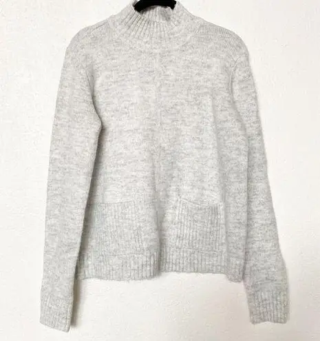 Marled Reunited Clothing Grey Soft Plush Turtleneck Sweater Size XS